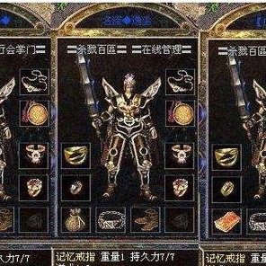 1.76传奇极品装备发财技巧经验