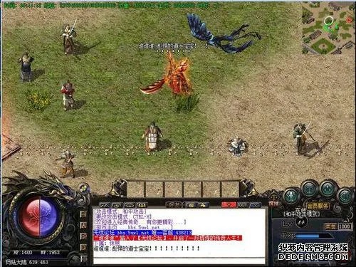 传奇1.76超级小极品中的打金玩家